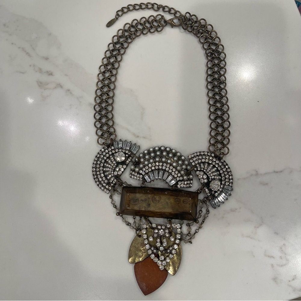 Nordstrom Statement Adjustable Chocker Necklace - image 5